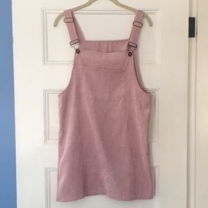 Pink Overall Dress